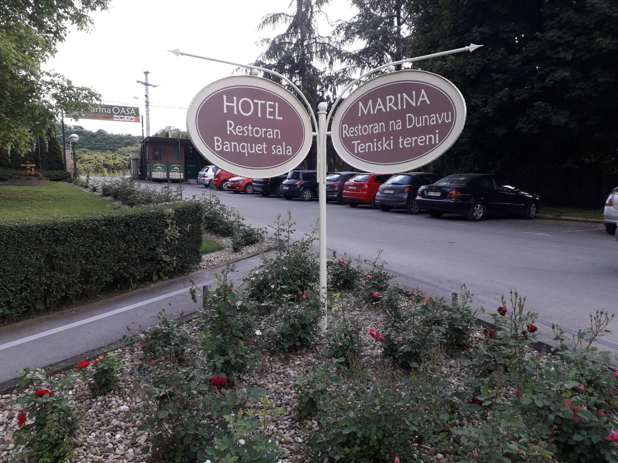 Hotel Marina Oasa Grocka Bagian luar foto